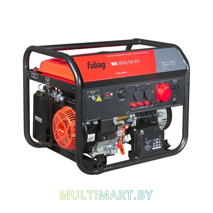 Бензиновый генератор Fubag BS 8000 DA ES (641088)